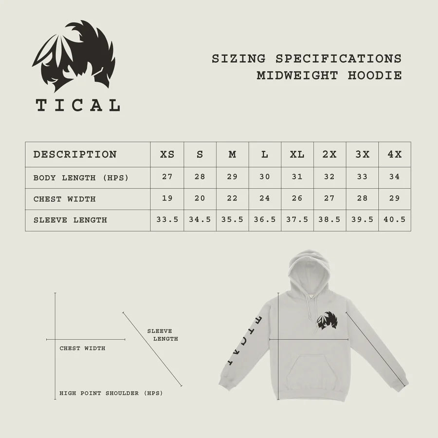TICAL Blue Mountain Hoodie