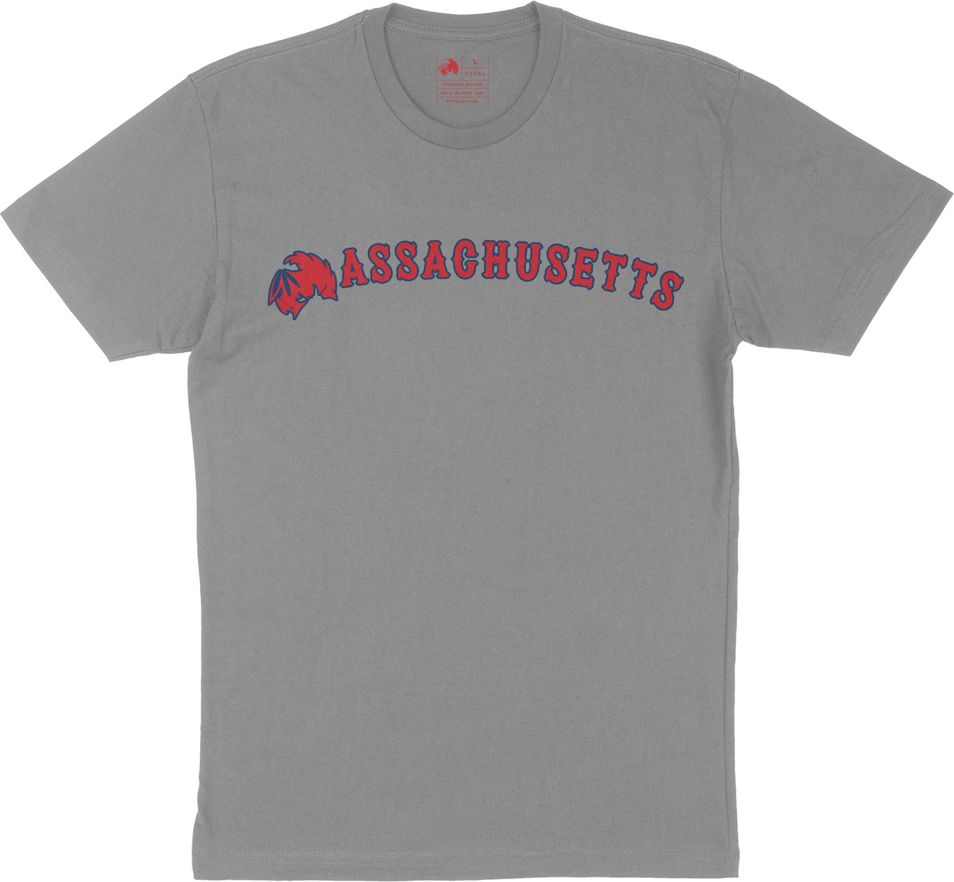 Massachusetts Mblem Colorways T Shirt