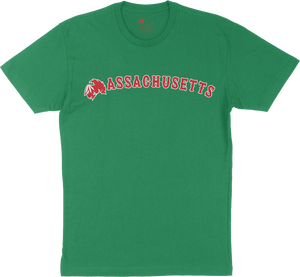 Massachusetts Mblem Colorways T Shirt