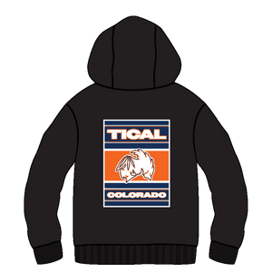TICAL Black & Orange Hoodie