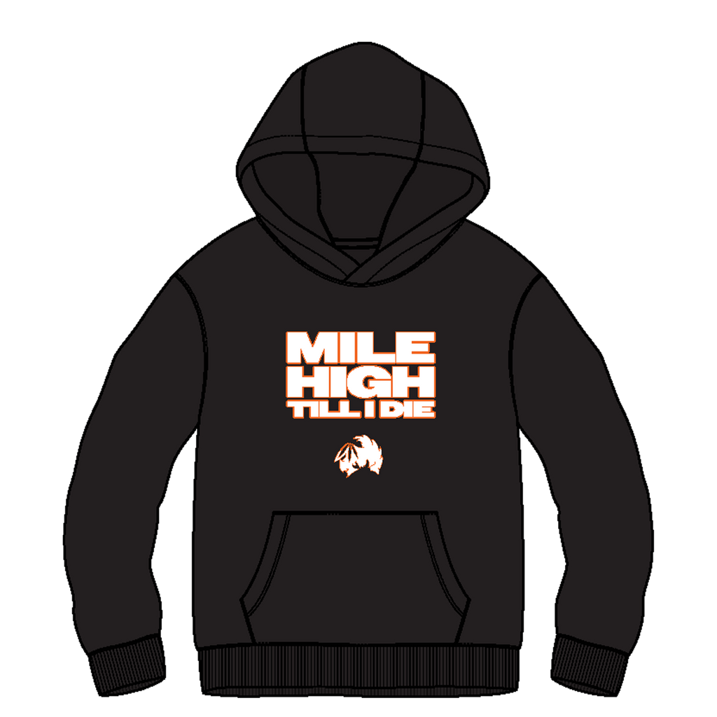 TICAL Black & Orange Hoodie
