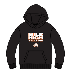 TICAL Black & Orange Hoodie